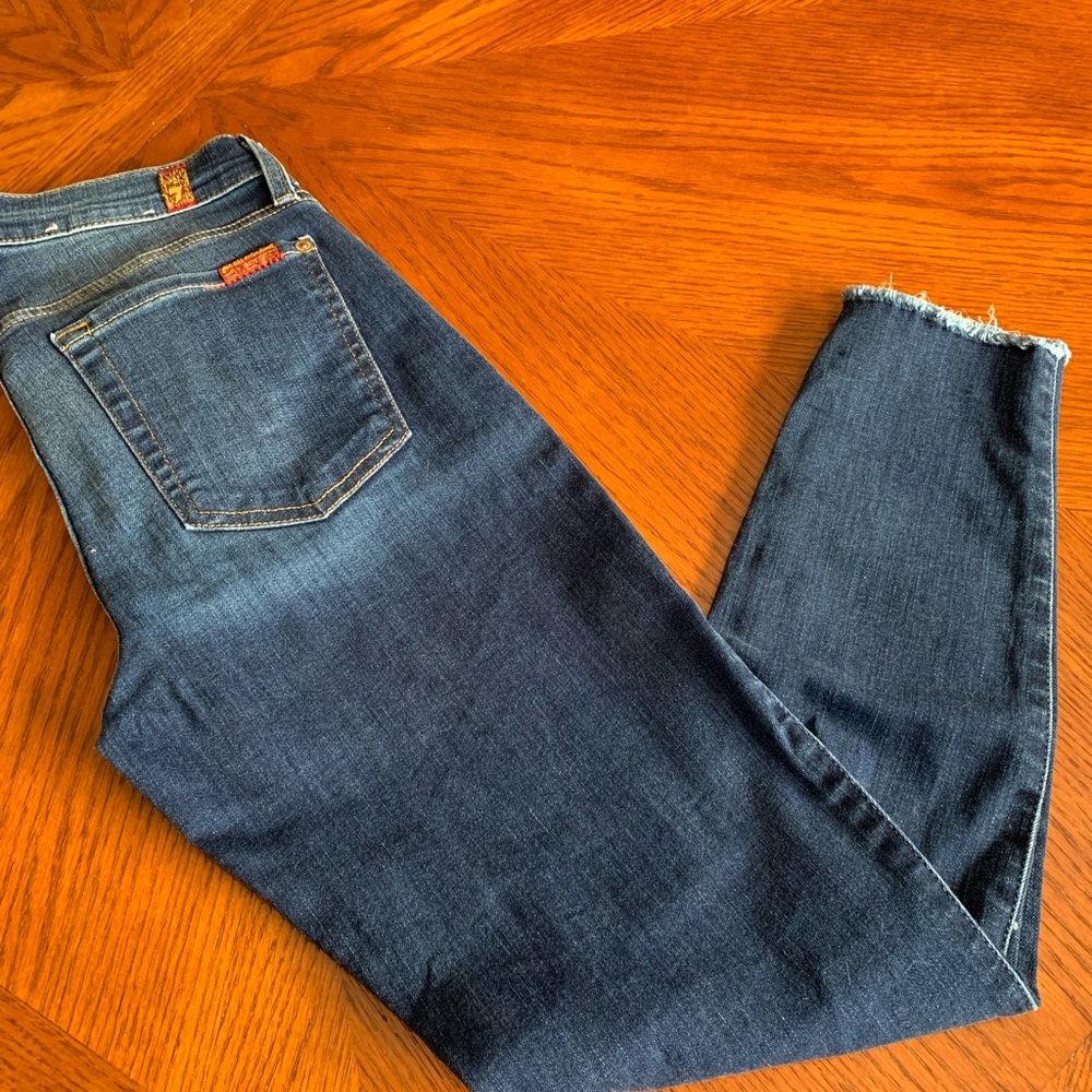 7 For All Mankind The Ankle Skinny Jeans